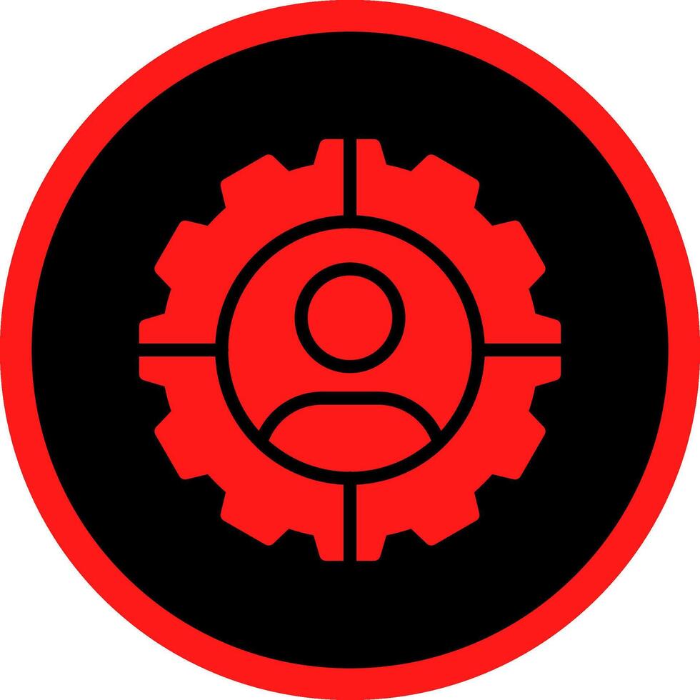 Personalization Creative Icon Design vector
