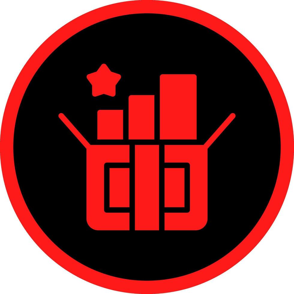 Product Growth Creative Icon Design vector