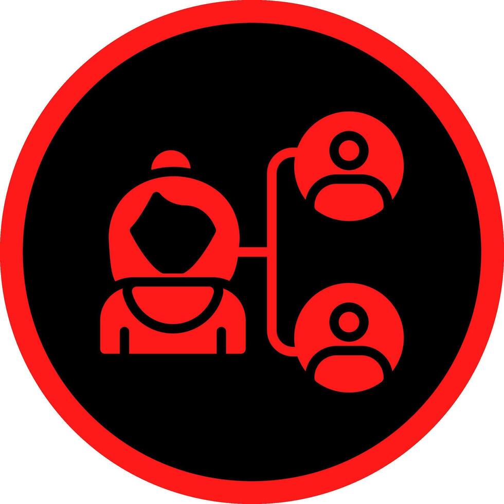 Manager Creative Icon Design vector