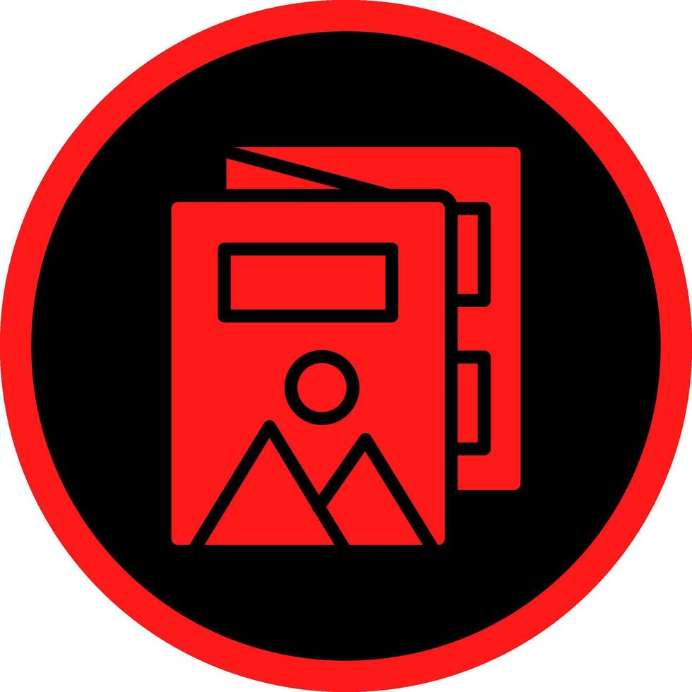 Magazine Creative Icon Design vector