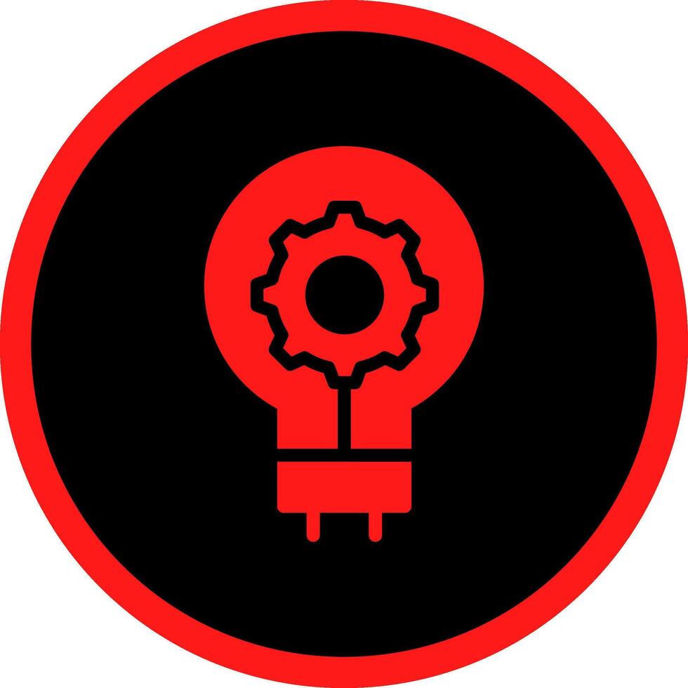 Idea Generation Creative Icon Design vector