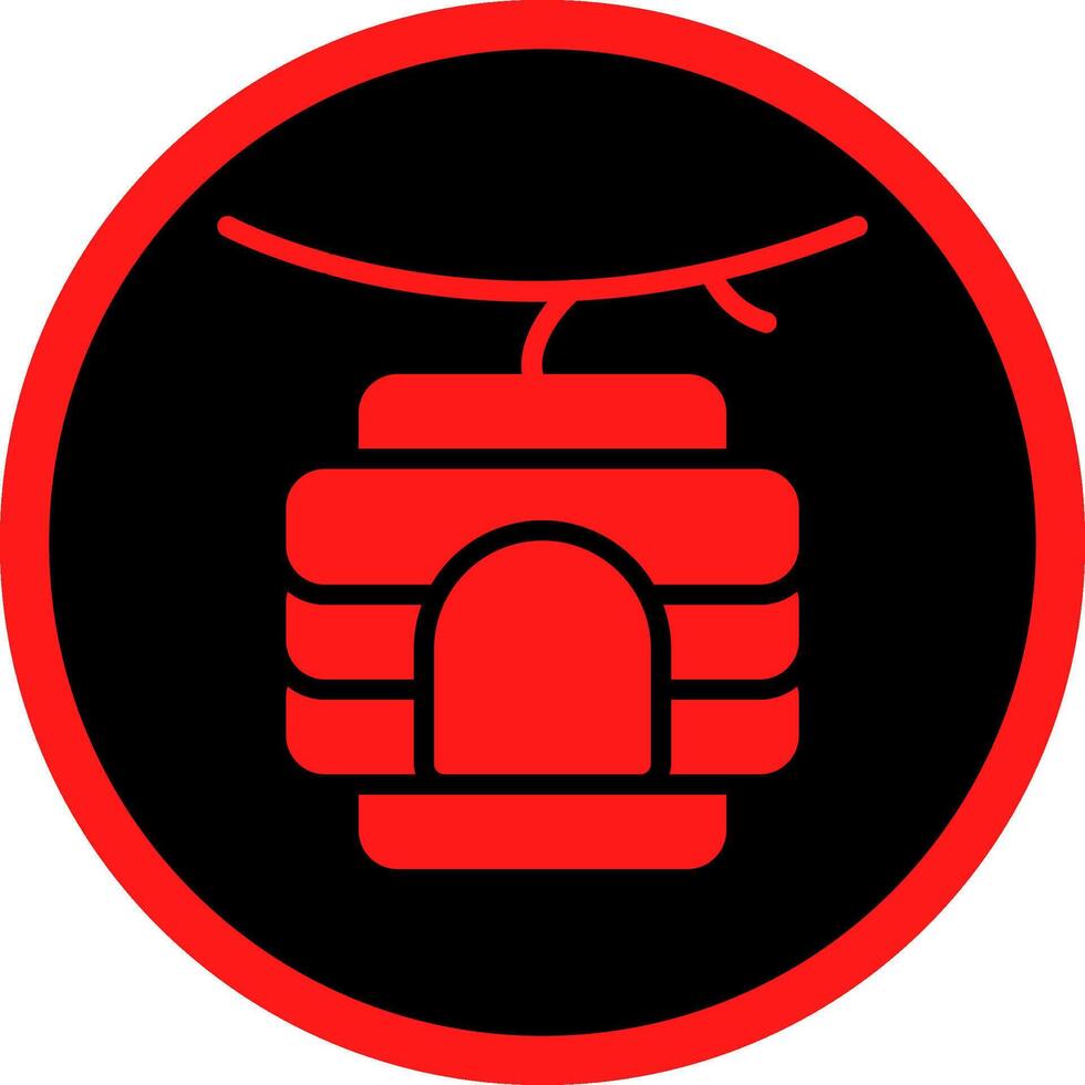 Bee Hive Creative Icon Design vector
