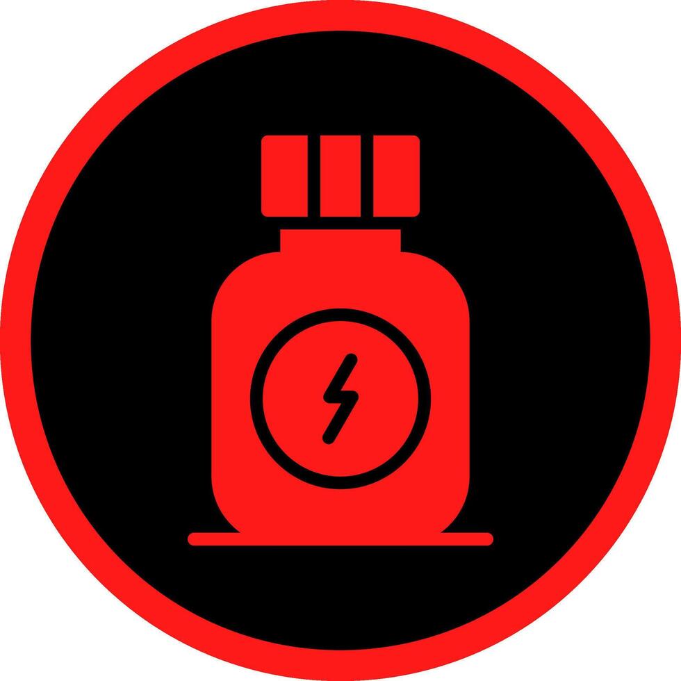 Energy Drink Creative Icon Design vector