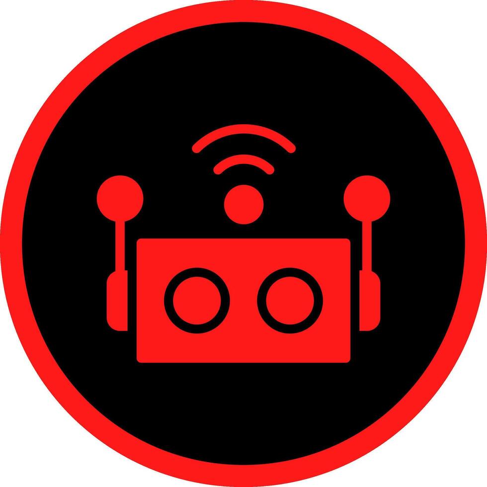 Smart Robotic Creative Icon Design vector