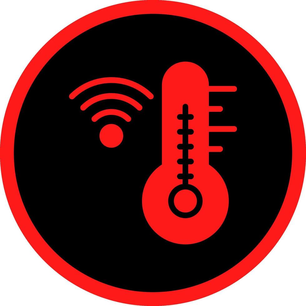 Thermostat Creative Icon Design vector