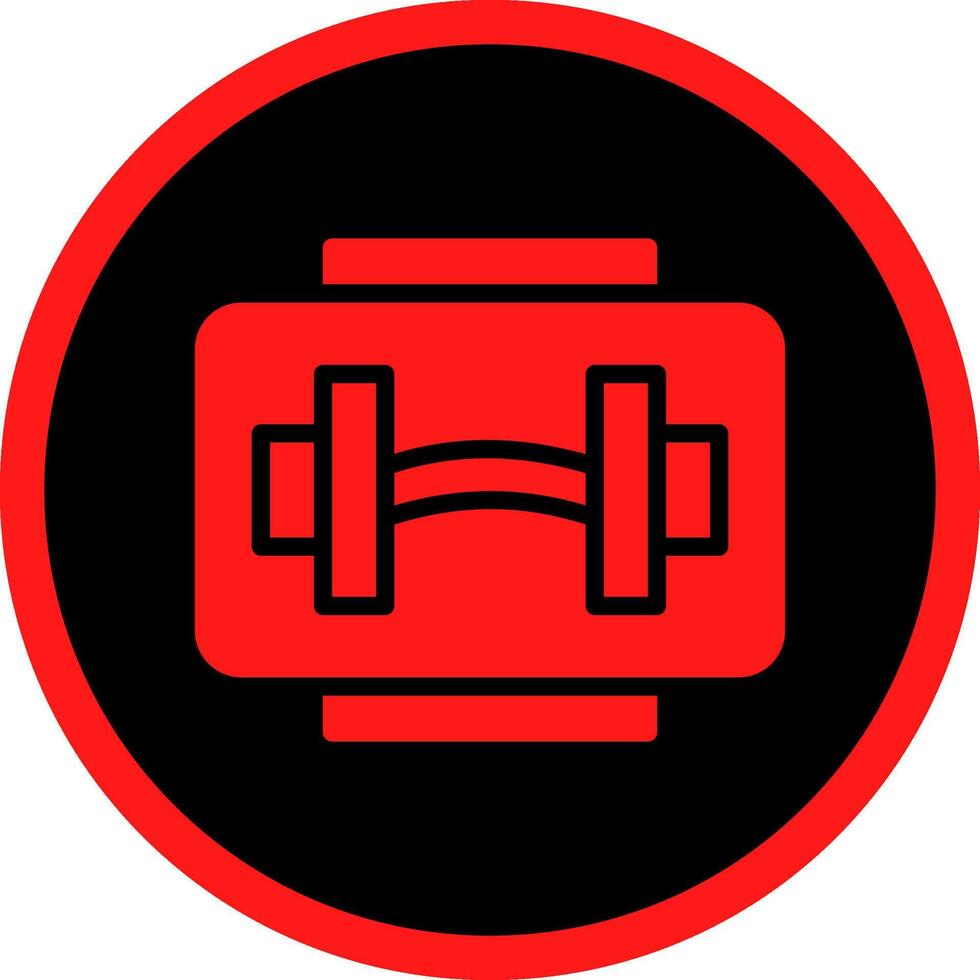 Gym Creative Icon Design vector