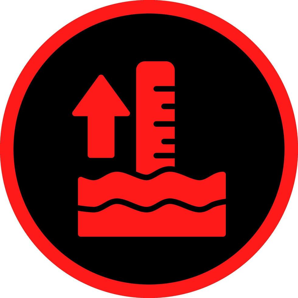 High Tide Creative Icon Design vector