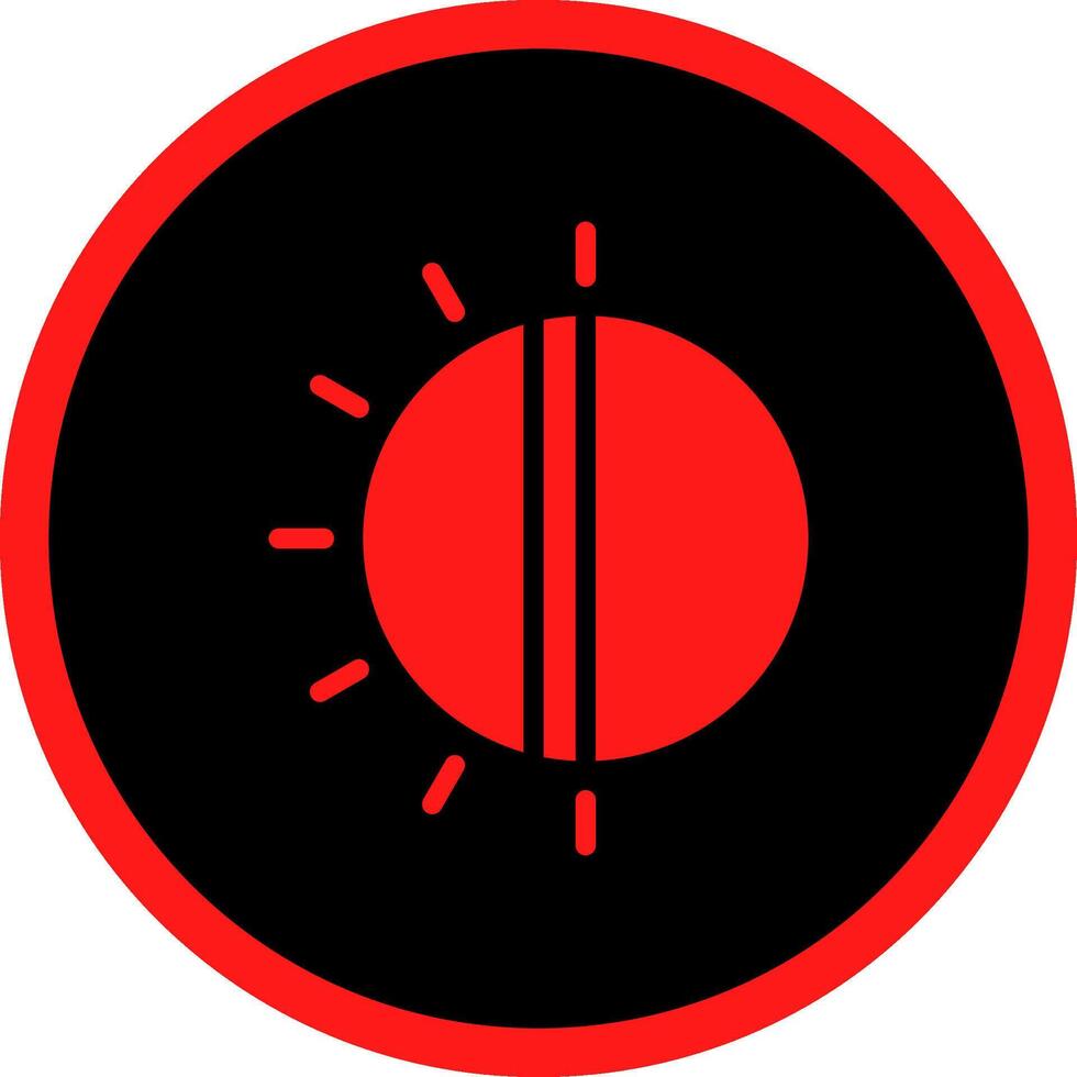 Eclipse Creative Icon Design vector