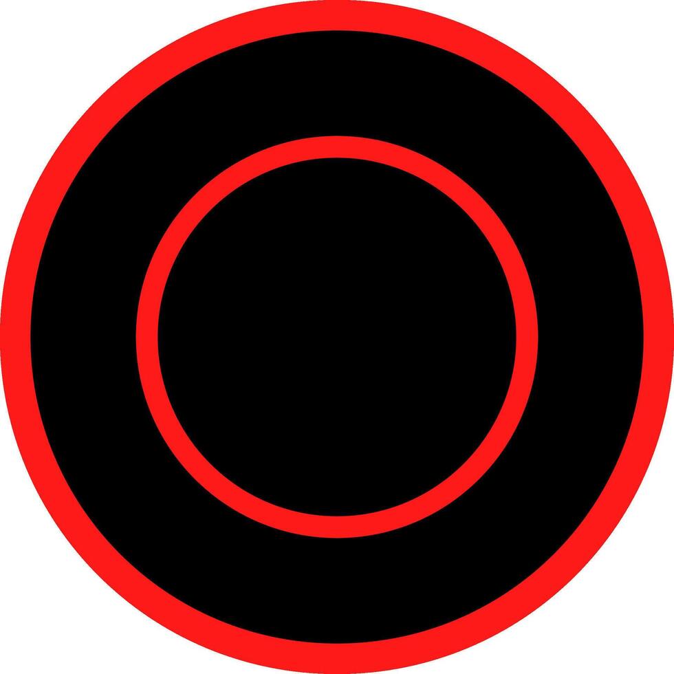 Circle Creative Icon Design vector