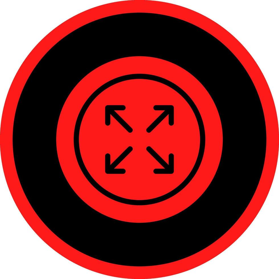 Expand Creative Icon Design vector