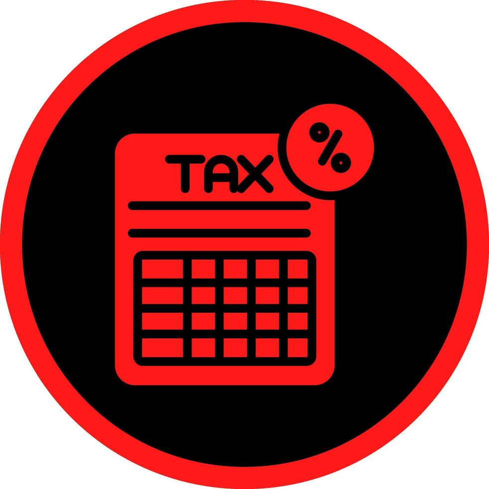 Tax Benefits Creative Icon Design vector