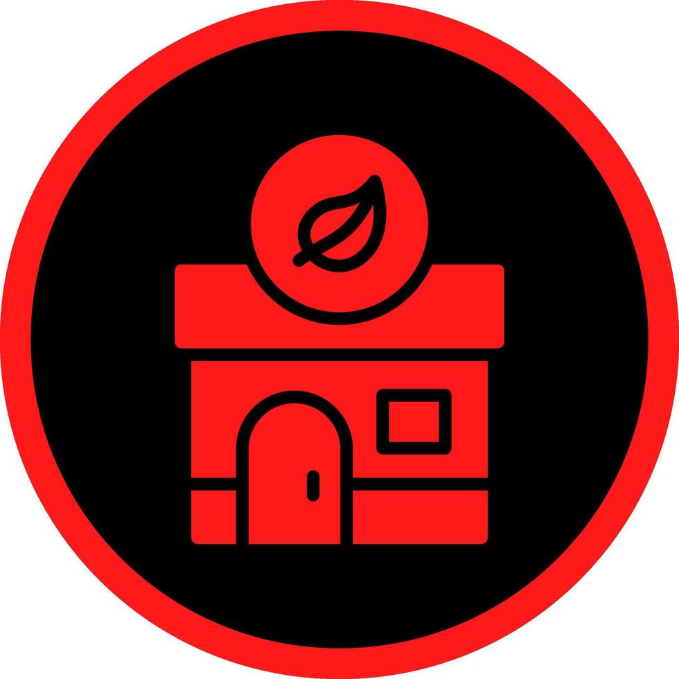 Eco House Creative Icon Design vector