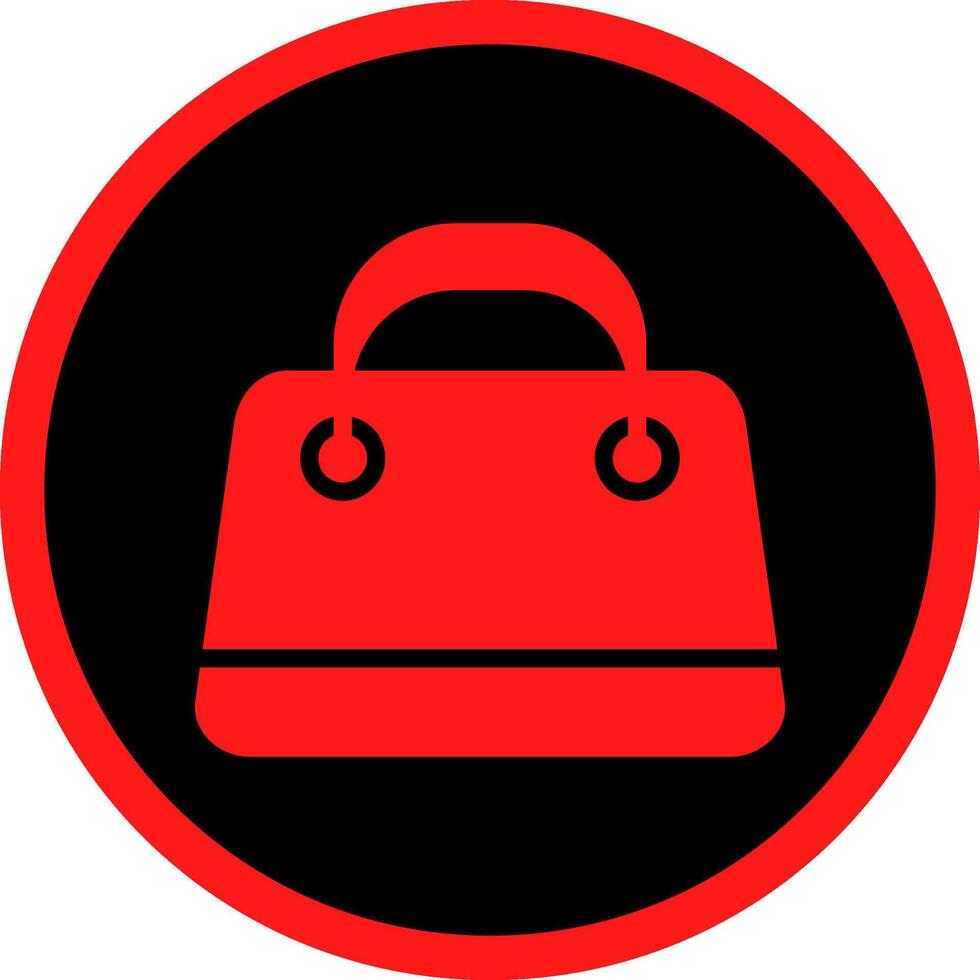 Handbag Creative Icon Design vector