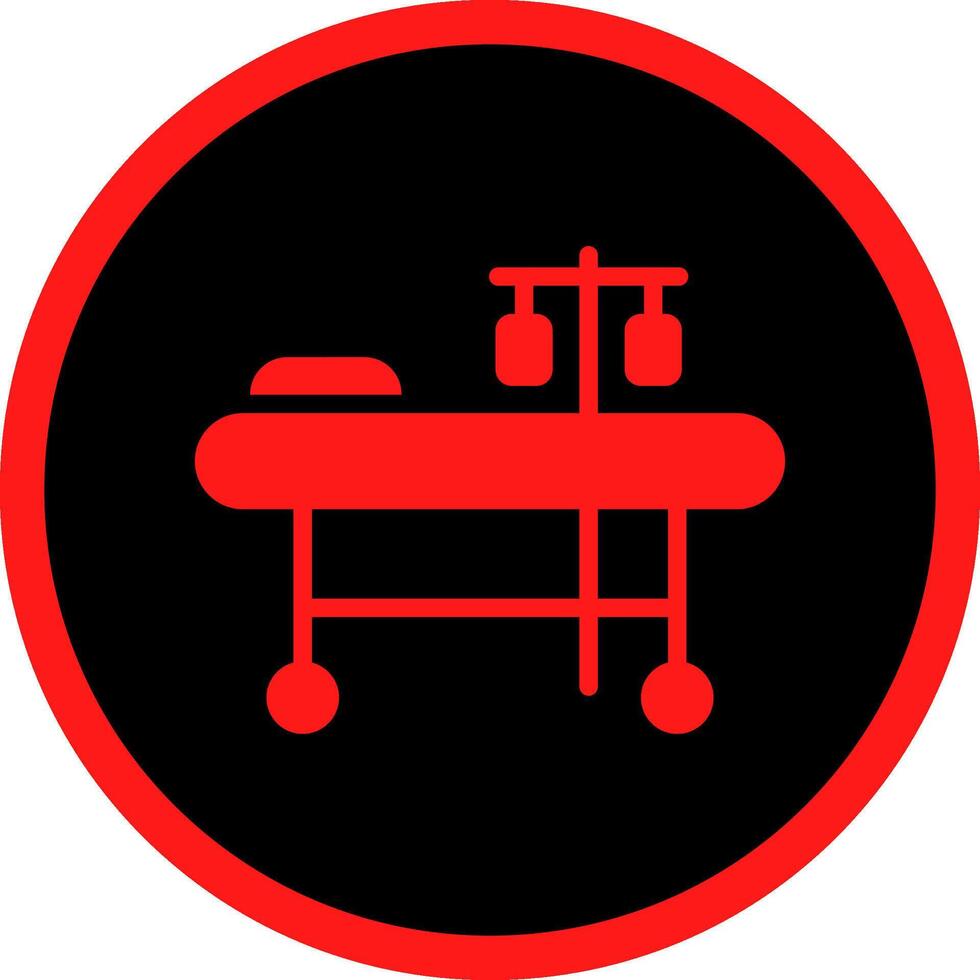 Stretcher Creative Icon Design vector