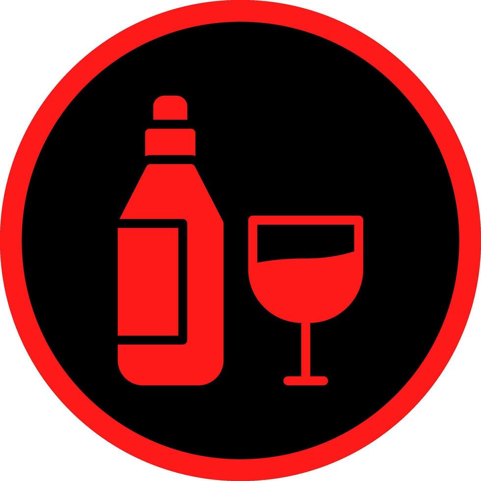 Wine Creative Icon Design vector