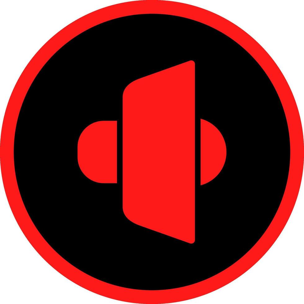 Speaker Creative Icon Design vector