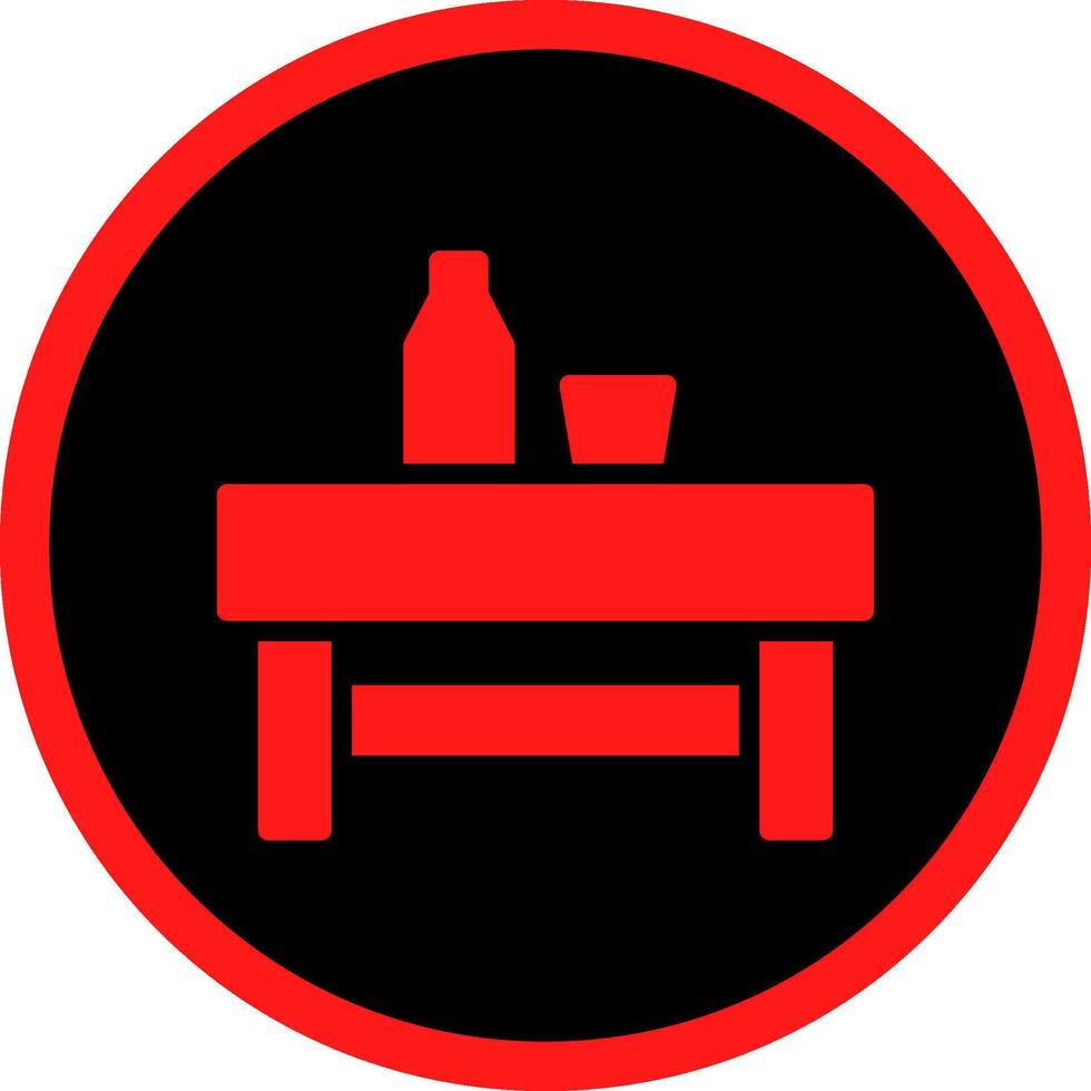 Table Creative Icon Design vector