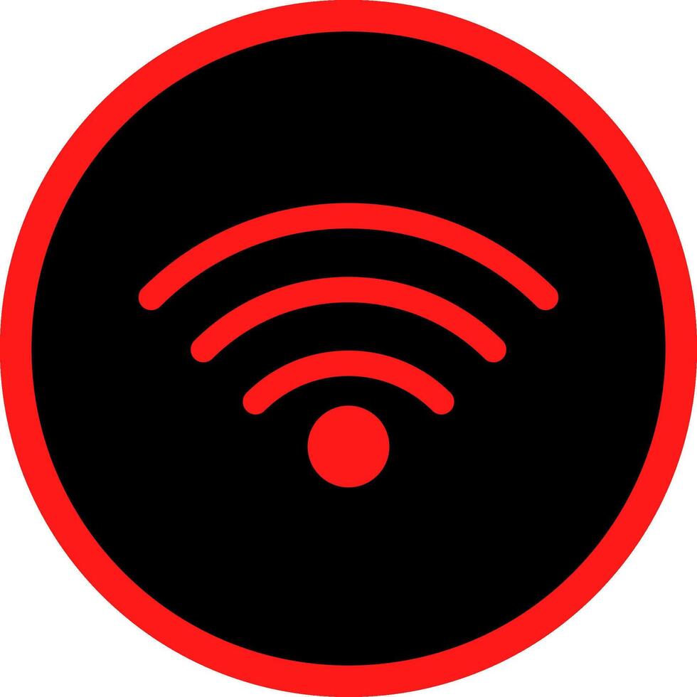 diseño de icono creativo wifi vector