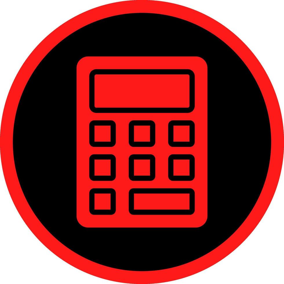 Calculator Creative Icon Design vector