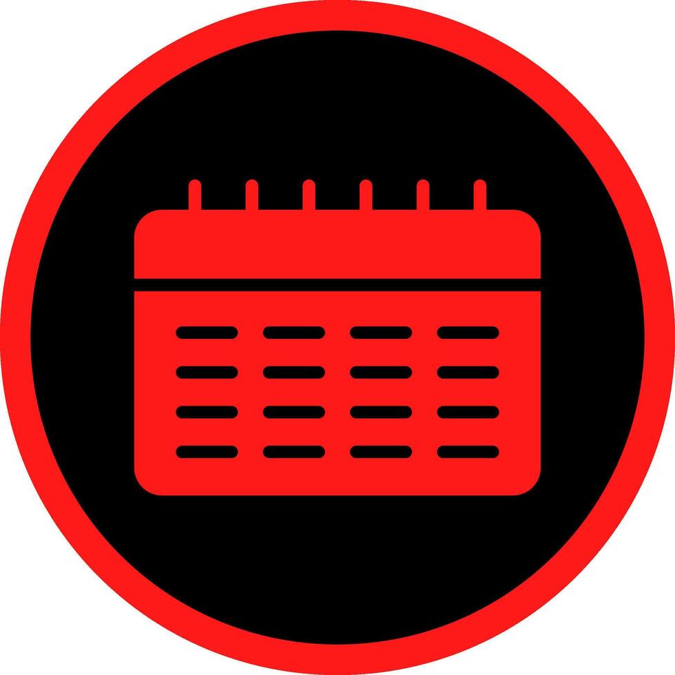 Calendar Creative Icon Design vector