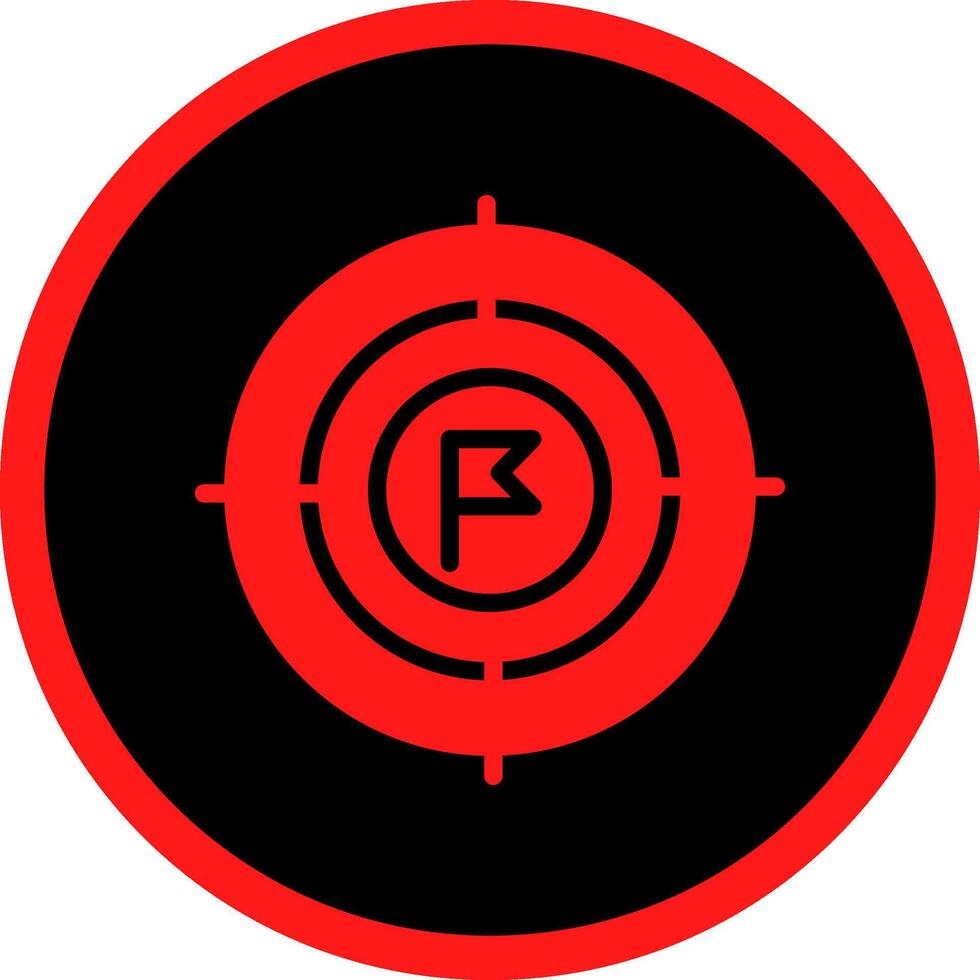 Goal Creative Icon Design vector