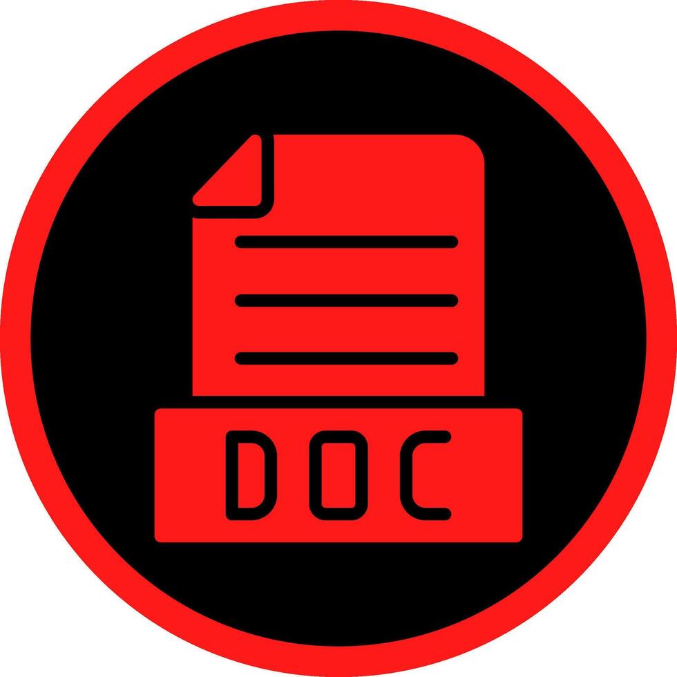 Doc Creative Icon Design vector