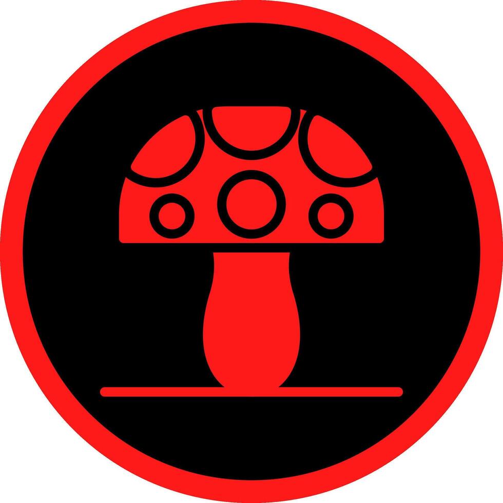 Fungus Creative Icon Design vector