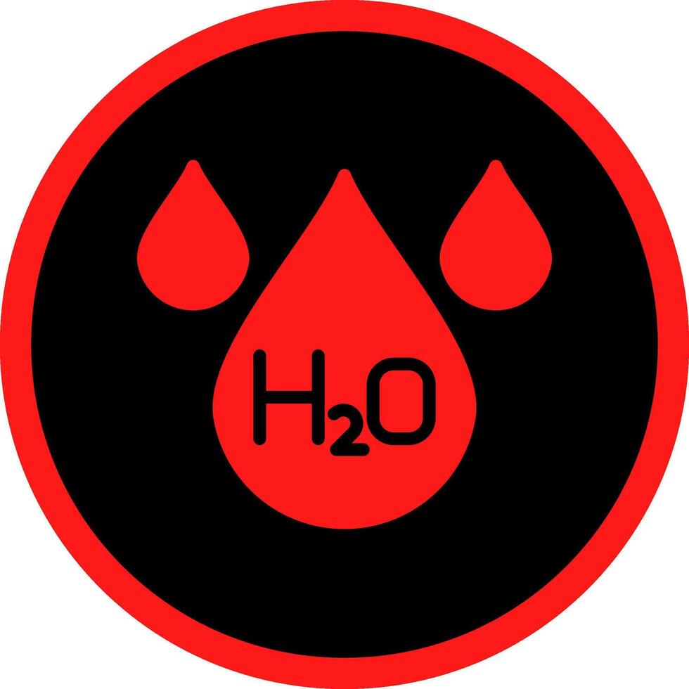 H2o Creative Icon Design vector