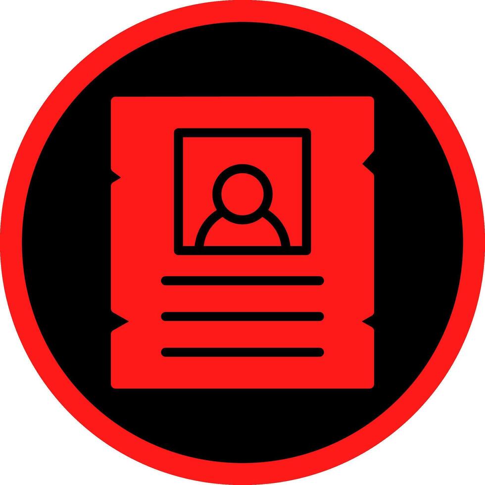 Wanted Creative Icon Design vector