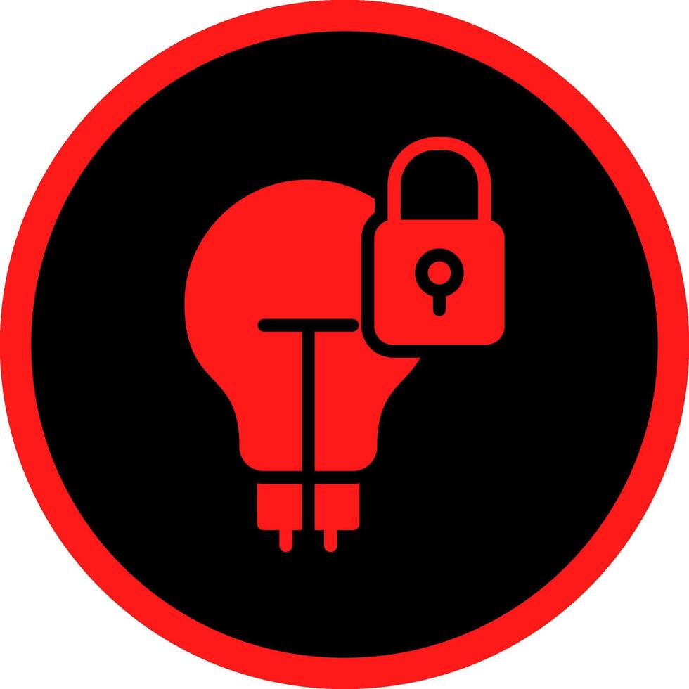 Intellectual Property Creative Icon Design vector