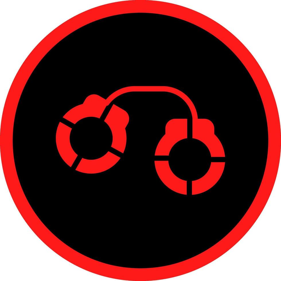 Handcuffs Creative Icon Design vector