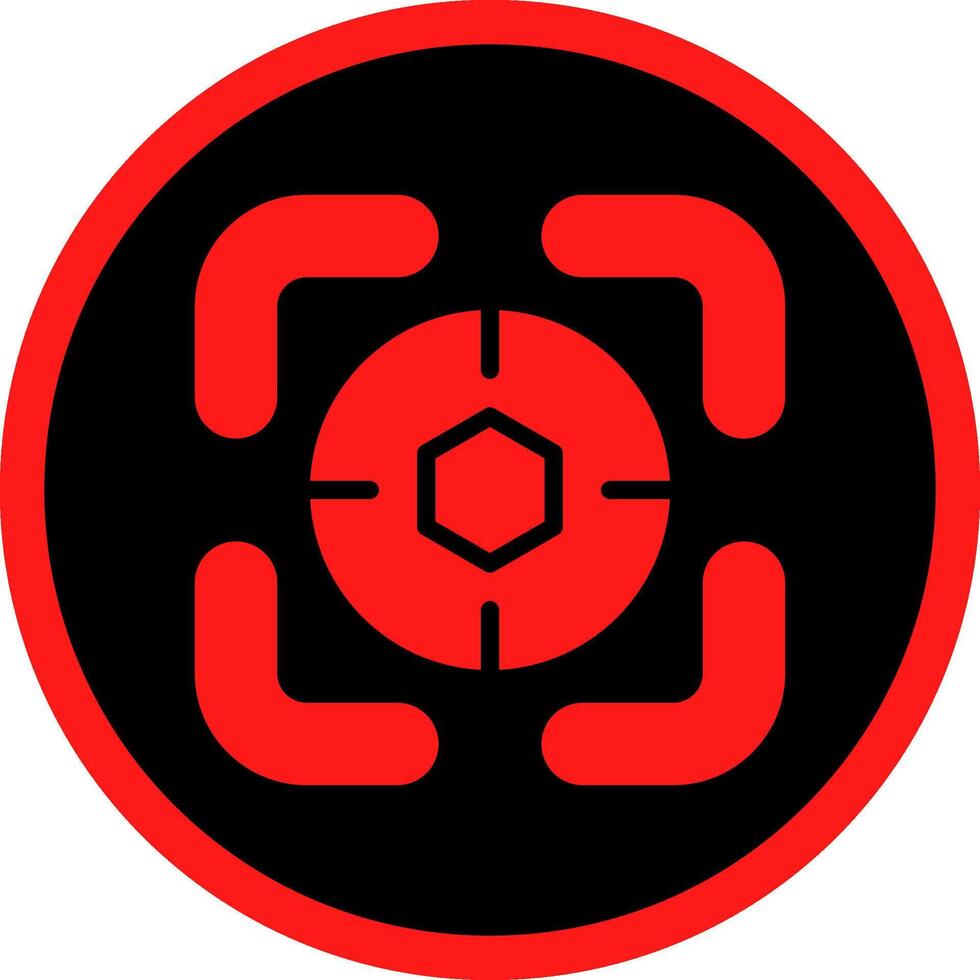Basic Target Creative Icon Design vector