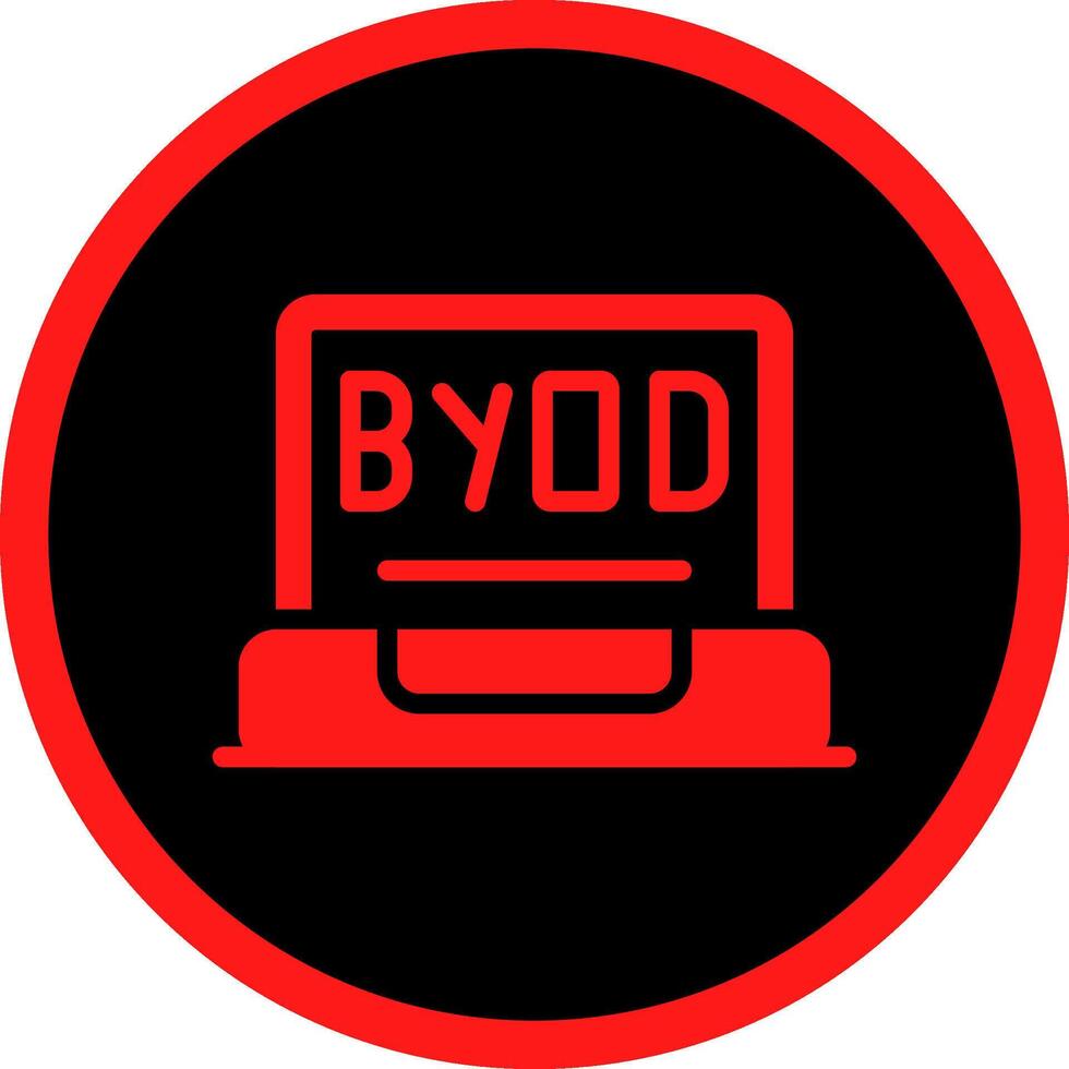 BYOD Tour Creative Icon Design vector