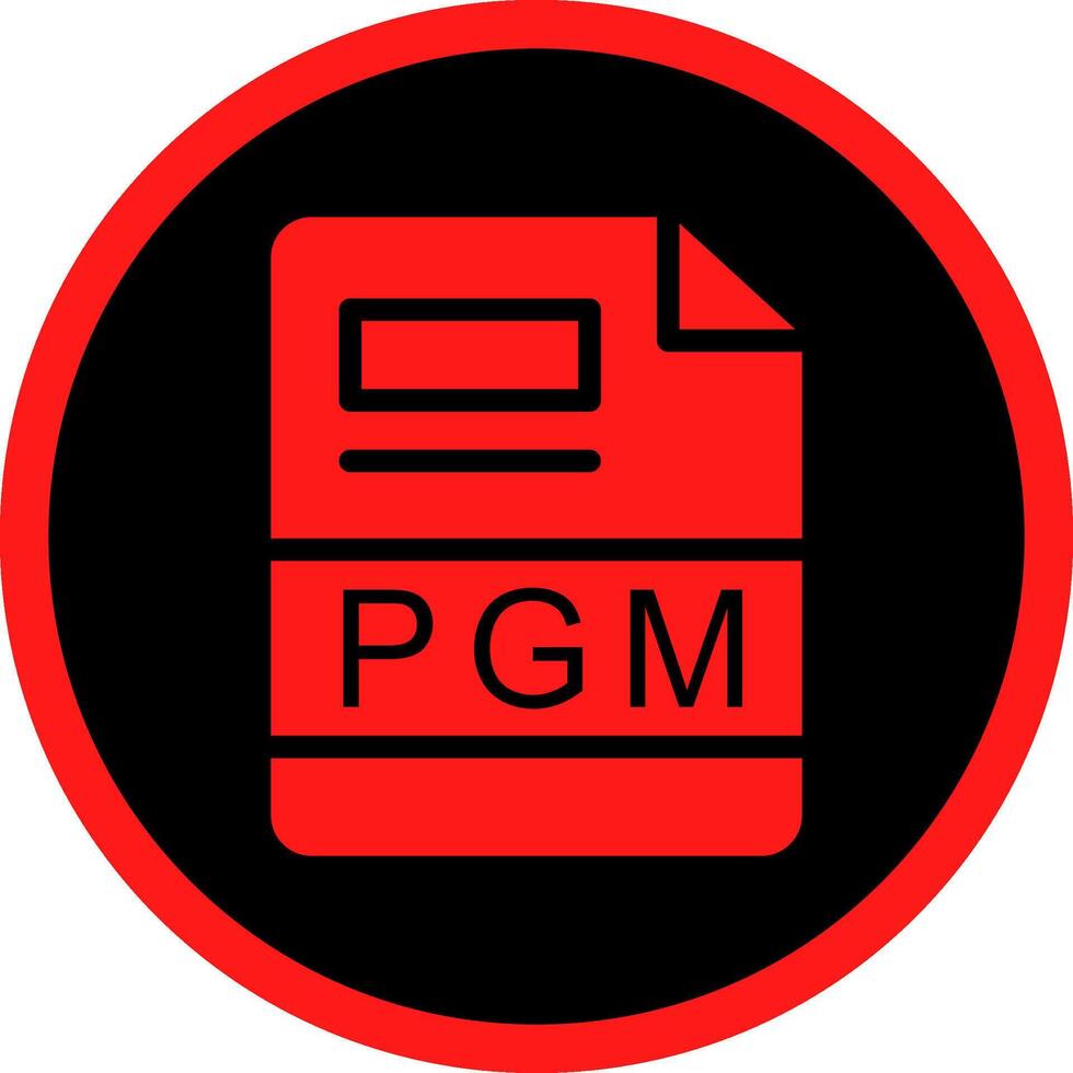 PGM Creative Icon Design vector