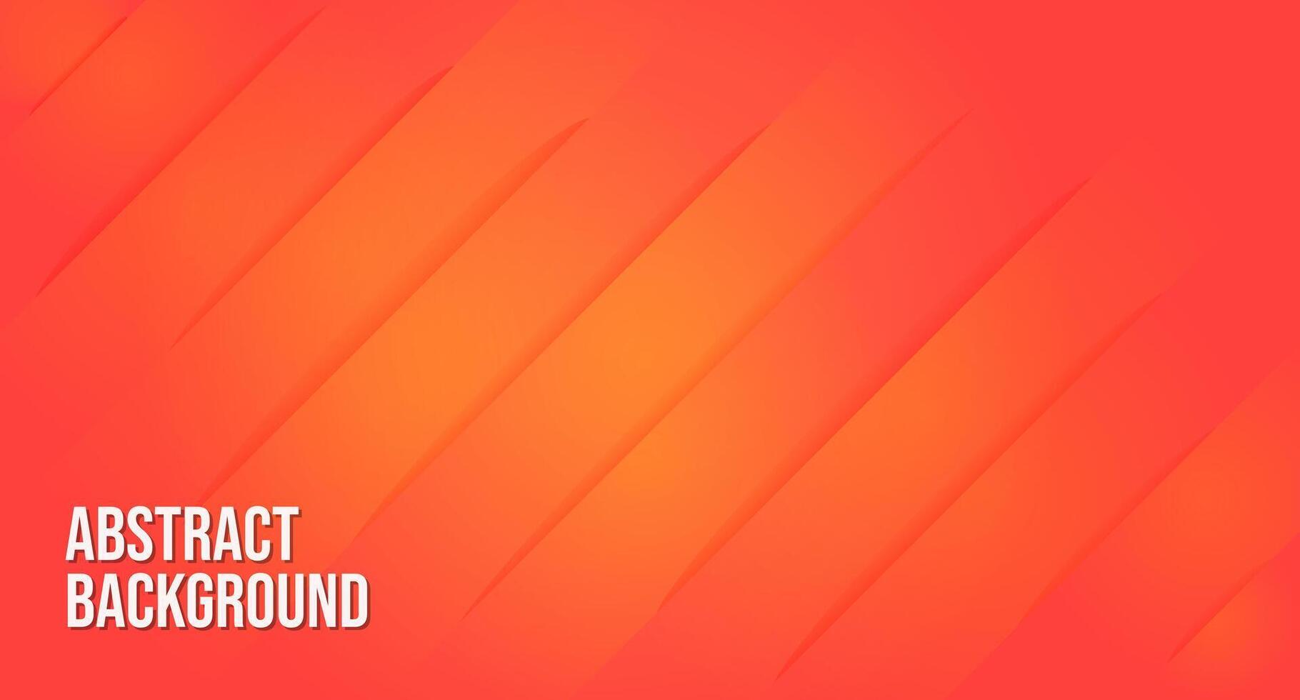 Abstract minimalist line background, vector illustration of red stripes with an orange gradient, ideal for poster, banner, ad, presentation, and motion design backgrounds.