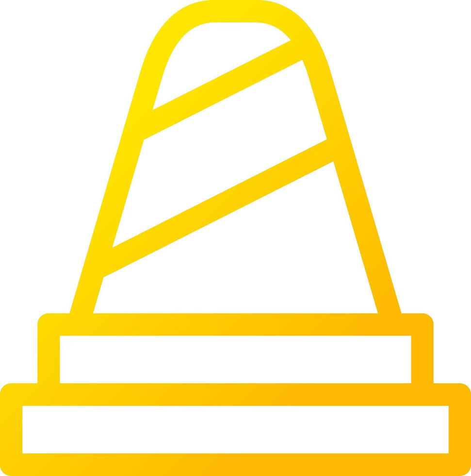Cone Creative Icon Design vector