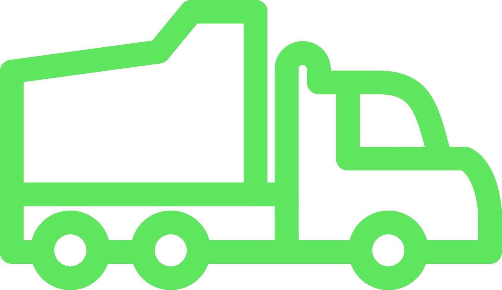 Truck Creative Icon Design vector