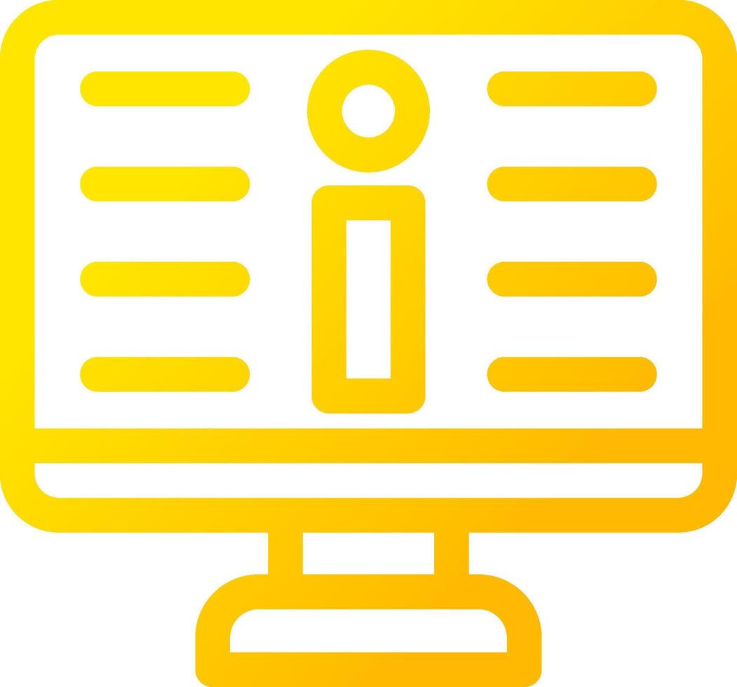 Information Creative Icon Design vector