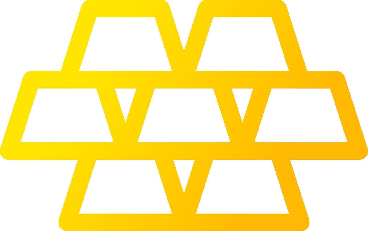 Gold Creative Icon Design vector