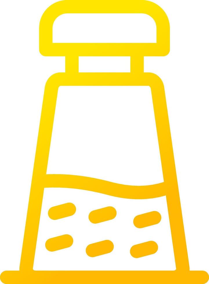 Salt And Pepper Creative Icon Design vector