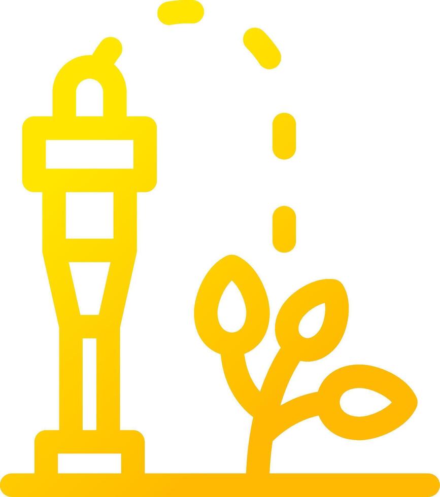 Sprinkler Creative Icon Design vector