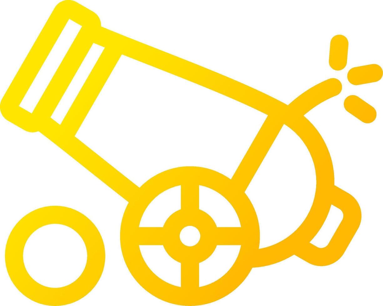 Cannon Creative Icon Design vector