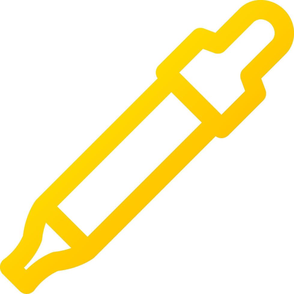 Dropper Creative Icon Design vector