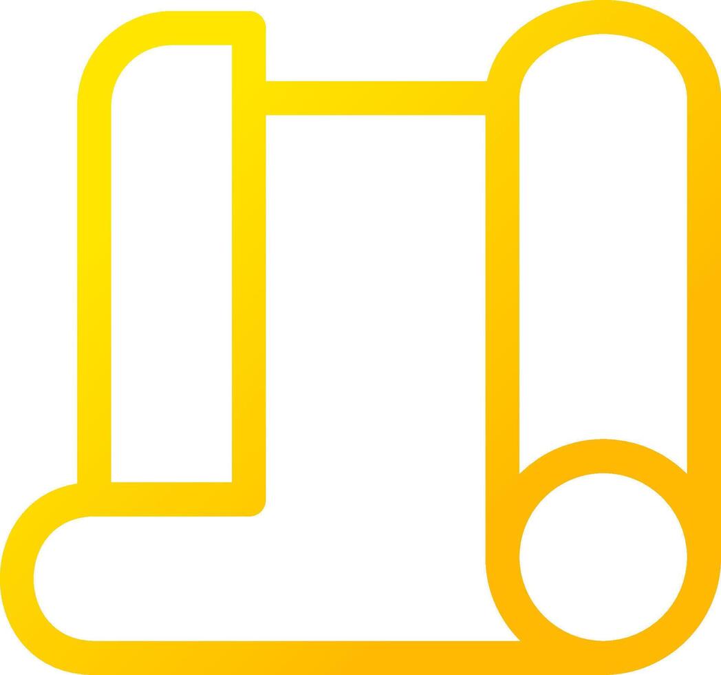 Paper Roll Creative Icon Design vector