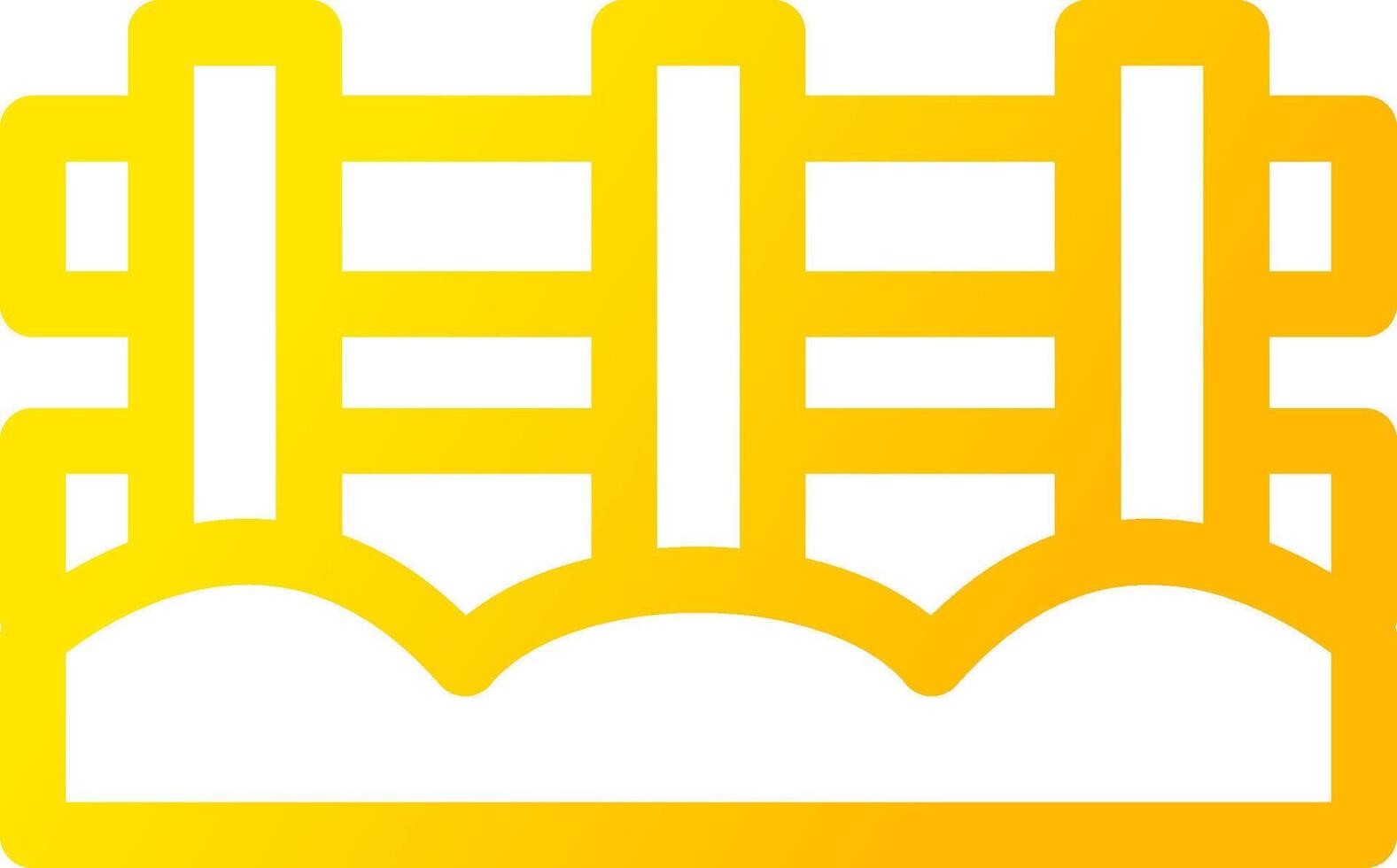 Line Yellow Gradient Design vector