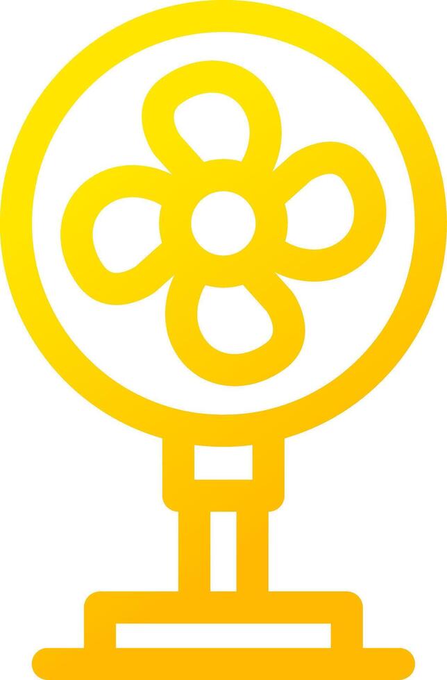 Fan Creative Icon Design vector