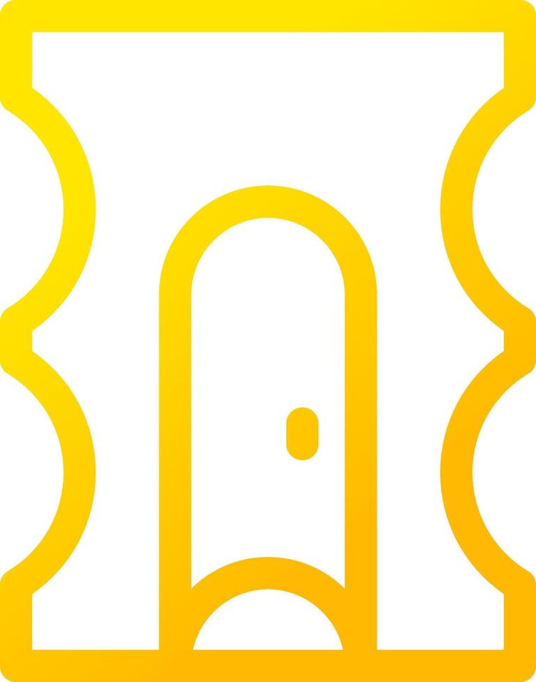 Pencil Sharpener Creative Icon Design vector