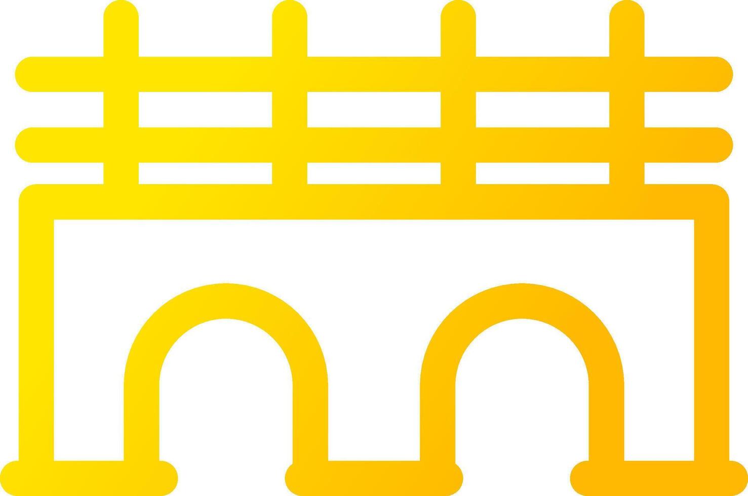 Bridge Creative Icon Design vector