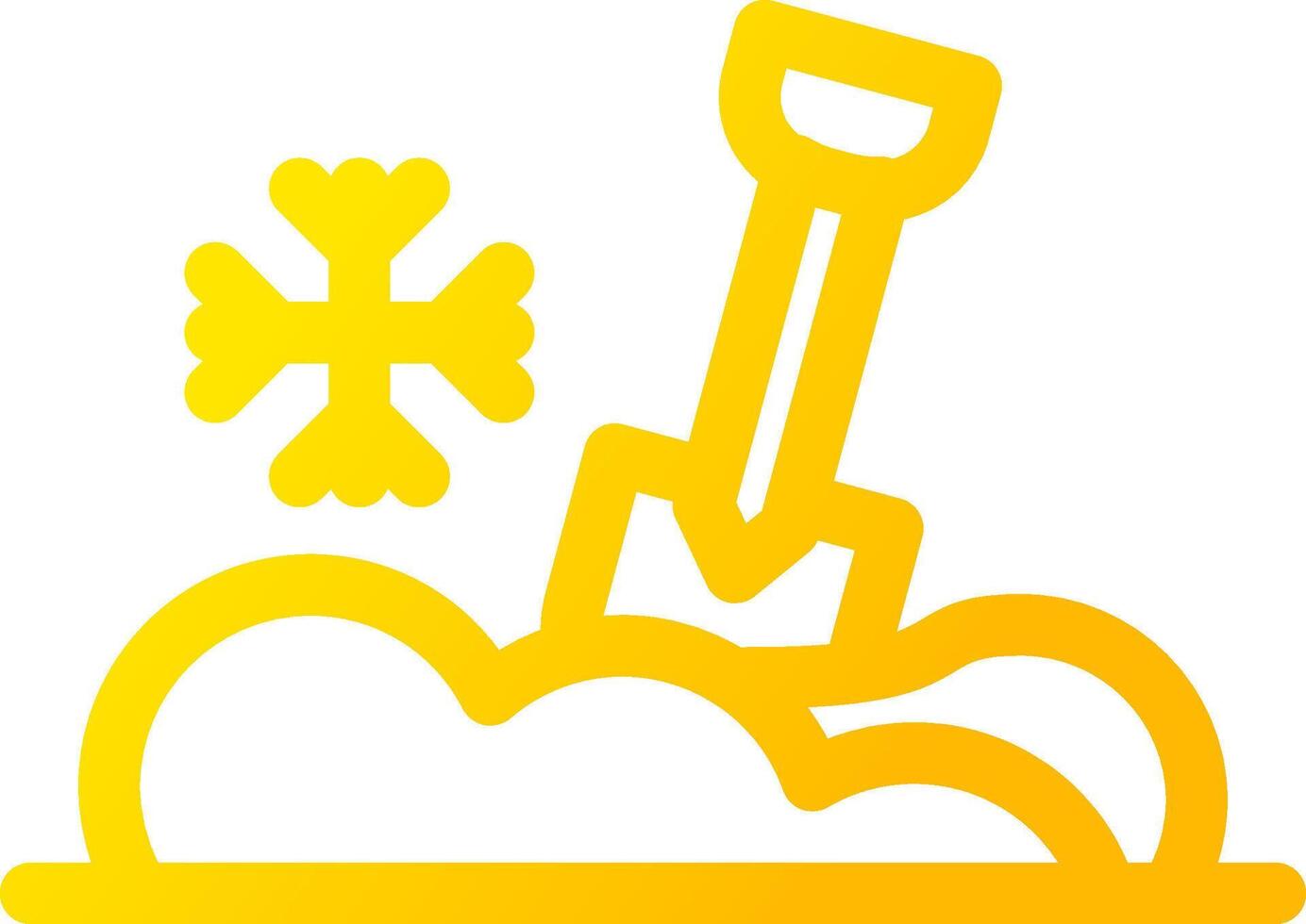 Shovel Creative Icon Design vector