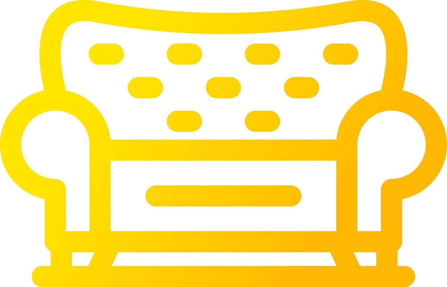 Sofa Creative Icon Design vector
